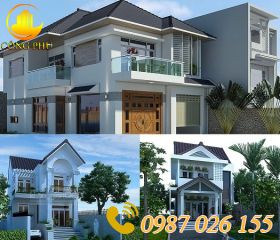 NHÀ 2 TẦNG MÁI THÁI